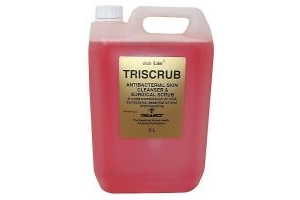 Gold Label Triscrub AntiBacterial Skin Cleanser And Surgical Scrub For Horses