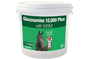 Natural Animal Feeds Naf Glucosamine 10, 000 Plus With Msm 4.5kg - Clear, 4.5Kg