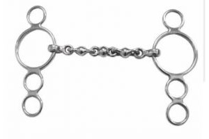 Shires Dutch Gag With Waterford Mouth S/Steel 5”