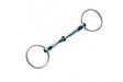 Korsteel Blue Steel Jointed Loose Ring Snaffle Bit - 5 Inch