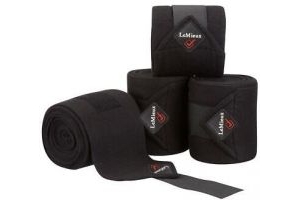 LeMieux Luxury Polo Bandage Black