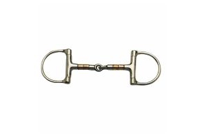 D-Ring Snaffle with Copper Rollers