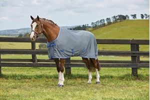 Weatherbeeta Ezi-Dri Standard Neck Blue Grey - Lightweight - The fabric is designed to wick away moisture exceptionally well