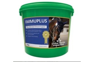 Global Herbs Immuplus The Ultimate Immune Support Horse Supplement 1Kg