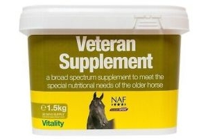 NAF Veteran Supplement for Horses 1.5KG + FREE SHIPPING