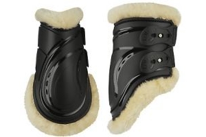 LeMieux Impact Responsive Comfort Fetlock Boots - Black