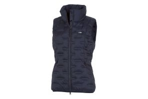 Schockemohle Womens Rose Quilted Gilet Blue Night