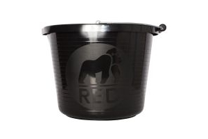 Red Gorilla Premium Bucket Black