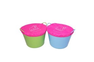 Tub Cover Set Pink