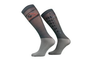 Comodo Adults Silicone Grip Socks Anthracite