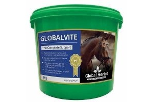 Global Herbs GlobalVite Vitamin and Minerals  - For horses and ponies - 3KG - BN