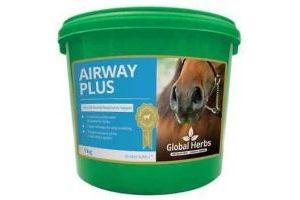 Global Herbs AIRWAY PLUS The All-Round Respiratory Support Horse Supplement