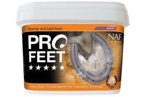 NAF Five Star ProFeet Powder Hoof Feed Supplement Strong Healthy Hooves Biotin