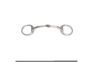 Shires Small Ring Curved Eggbutt Snaffle