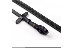 Whitaker Eastwood Rubber Reins Black