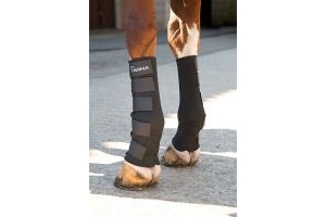 Shires Arma Neoprene Horse Turnout Boots,  Mud Socks,  in Black