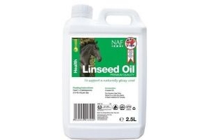 NAF Linseed Oil Glossy Condition Coat Horse/Pony Feed Supplements ALL SIZES