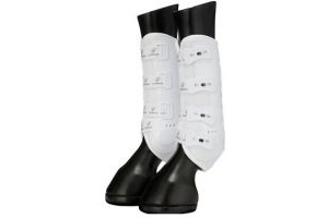 Lemieux Ultra Mesh Snug Boots Hind White Medium - New