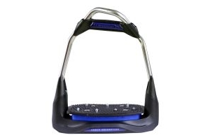 Freejump Adults AIR'S Inclined Grip Angled Eye Stirrups Navy