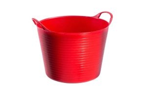 Gorilla Tubs Flexible Bucket Small Red