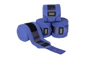 LeMieux Spectrum Satin Polo Bandages Bluebell/Navy