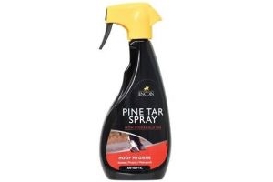 Lincoln Pine Tar Spray 500ml Horse Hoof Hygiene  with Stockholm Tar