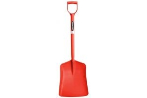 Red Gorilla Tubtrug Shovel Hardwearing Lightweight Plastic (Red). Includes Tigerbox Anti-Bacterial Pen