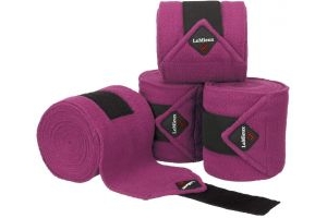 LeMieux Luxury Polo Bandages Plum