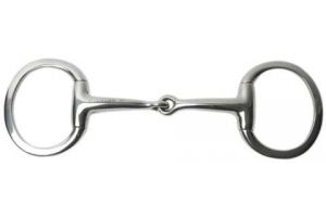 Korsteel Featherweight Thin Mouth Flat Ring Eggbutt Snaffle N/A 5