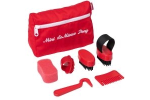 Mini LeMieux Toy Pony Grooming Kit Red