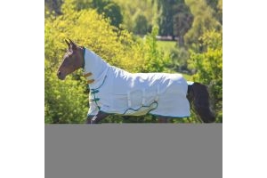 Shires Tempest Plus Sweet-itch Combo Rug White