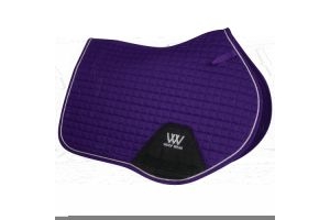 Woof Wear Contour Close Contact Saddle Pad Ultra Violet
