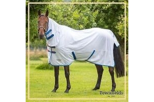 Shires TEMPEST Original Fly Combo Horse Rug White   