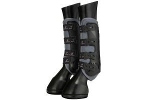 LeMieux Ultra Mesh Snug Hind Boots Grey