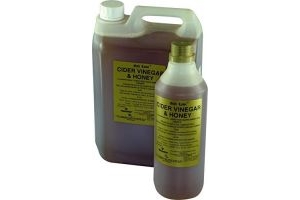 Gold Label Unisex's GLD1440 Cider Vinegar and Honey, Clear, 5 Litre