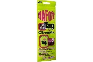 NAF Off Citronella Tag - 2 Tags - Contains Citronella Oil - FREE DELIVERY