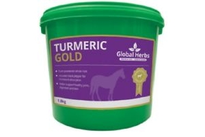 Global Herbs Turmeric Gold Horse Pony Helps support healthy digestion, skin a...