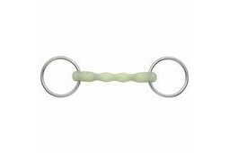 STS Happy Mouth Loose Ring Snaffle - Straight Bar: 11.5CM