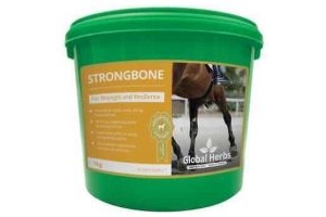 Global Herbs Strongbone For Strength and Resilience Horse Supplement 1kg