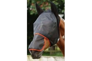 Equilibrium Field Relief Max Fly Mask Protects DONKEY HORSE PONY sunburn midg...