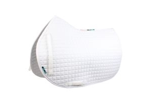 Griffin Nuumed High Wither Show Jumping Saddle Pad White