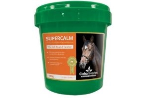 Global Herbs SuperCalm 1kg Tub, Calmer, Horse Feed Supplement