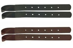 Wintec Synthetic Quick Change Girth Points Straps All Saddles Black/Brown/Havana