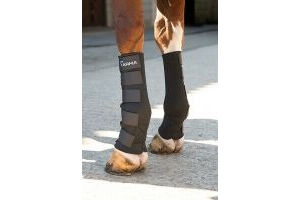 Shires Arma Mud Socks, Neoprene Horse Turnout boots in Black 