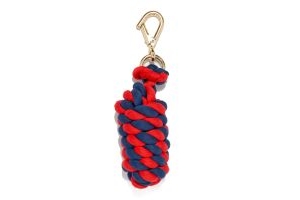 Shires Two Tone Leadrope Blue/Red