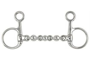 Shires Equestrian - Hanging Cheek Waterford Bit - S/steel - Size: 51/2 by Shires