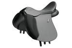 Wintec 500 Wide All Purpose Saddle With Short Points and Cair - Black - 40cm