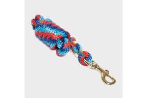 Shires Topaz Leadrope in Navy/Red/Turquoise