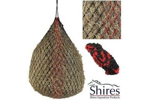 SHIRES LARGE HAYLAGE NETS  Deluxe Extra Strong Small Mesh Holes 1.75