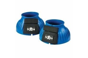 Saxon Double Tape PVC Ribbed Bell Boots (Pair)